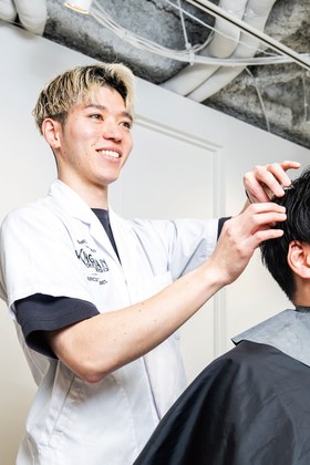 理容師 竹花 裕翔さん