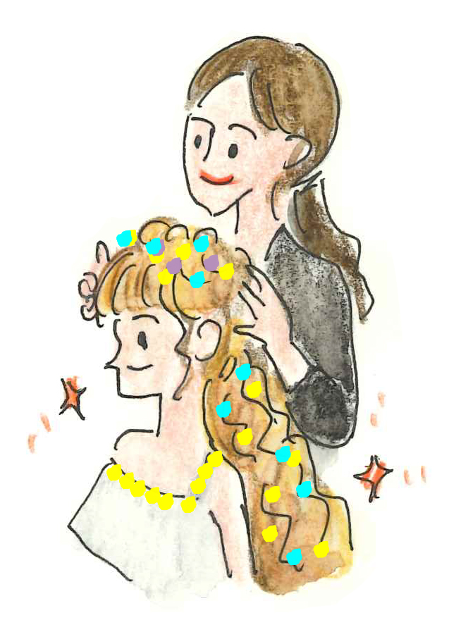 ブライダルヘアメイク