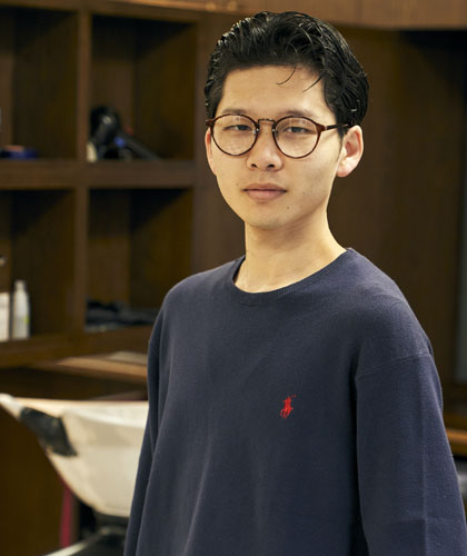 ヘアサロン就職の山岸幸志郎さん