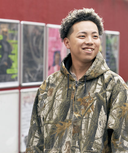 ヘアサロン就職の奥村海大さん
