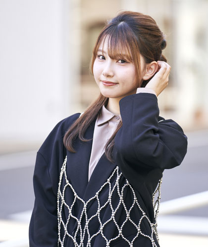 ヘアサロン就職の宮坂萌さん