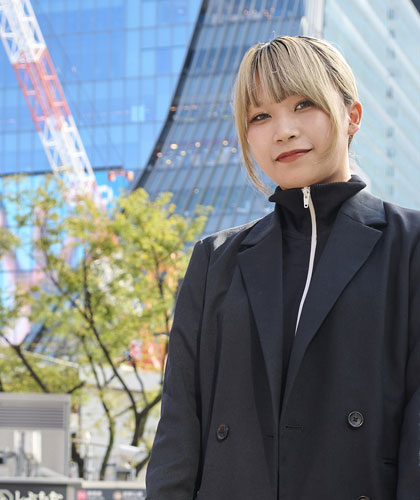 ヘアサロン就職の花岡成羽さん