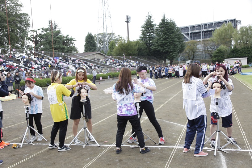 秋の運動会 16年度 東京の美容専門学校なら国際文化理容美容専門学校